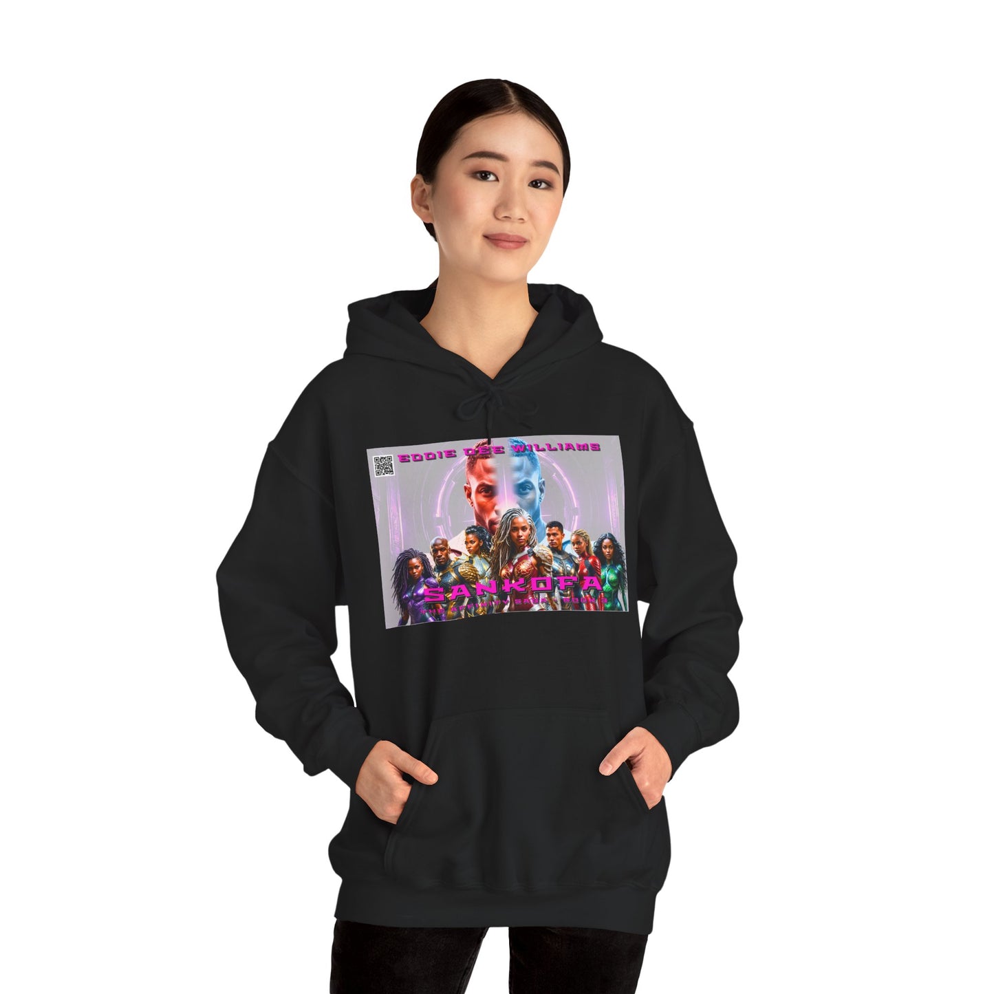 Sankofa Cover Hoodie — Graphic Sweatshirt