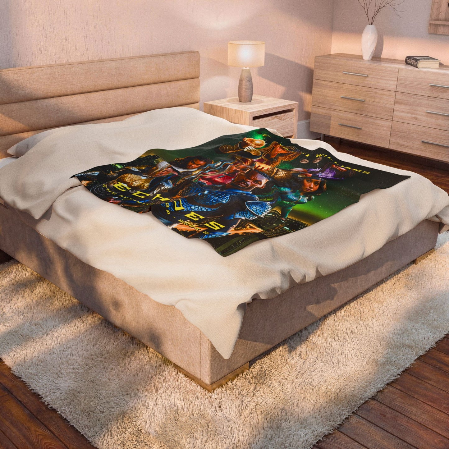 Echoes Cover Velveteen Plush Blanket