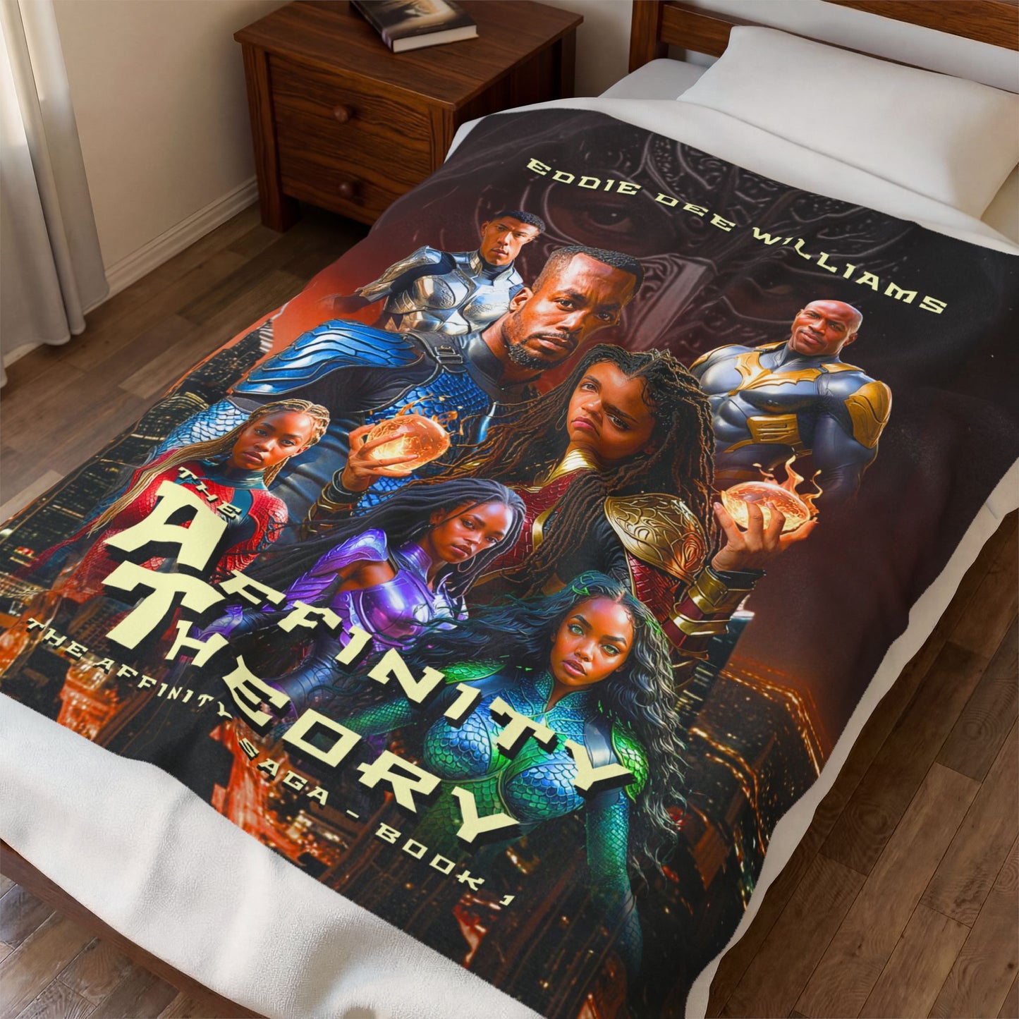 Affinity Theory Alternate Cover Velveteen Plush Blanket