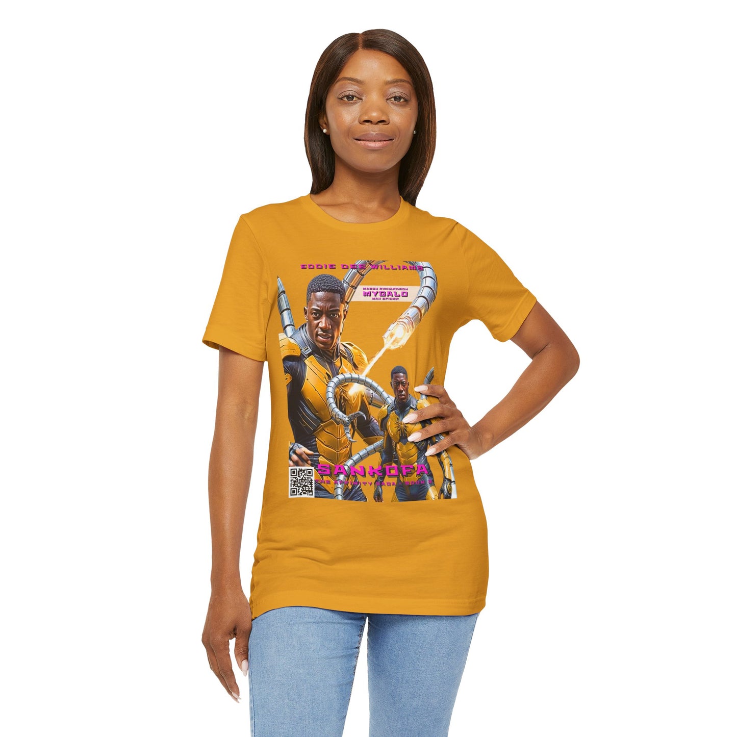 Sankofa Collector's Army Character Unisex Tee