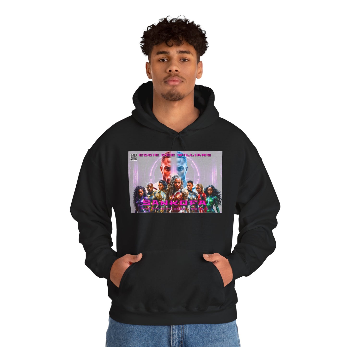 Sankofa Cover Hoodie — Graphic Sweatshirt