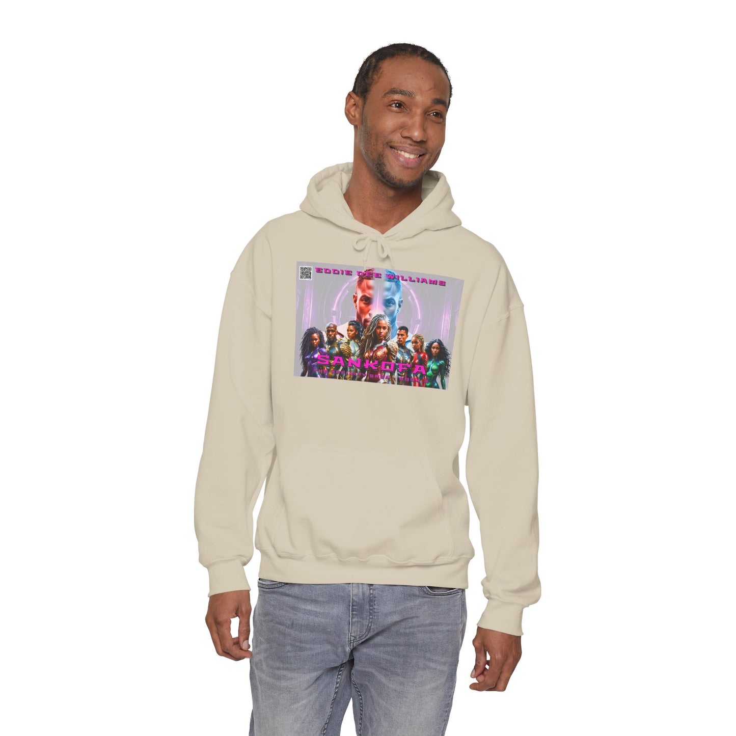 Sankofa Cover Hoodie — Graphic Sweatshirt