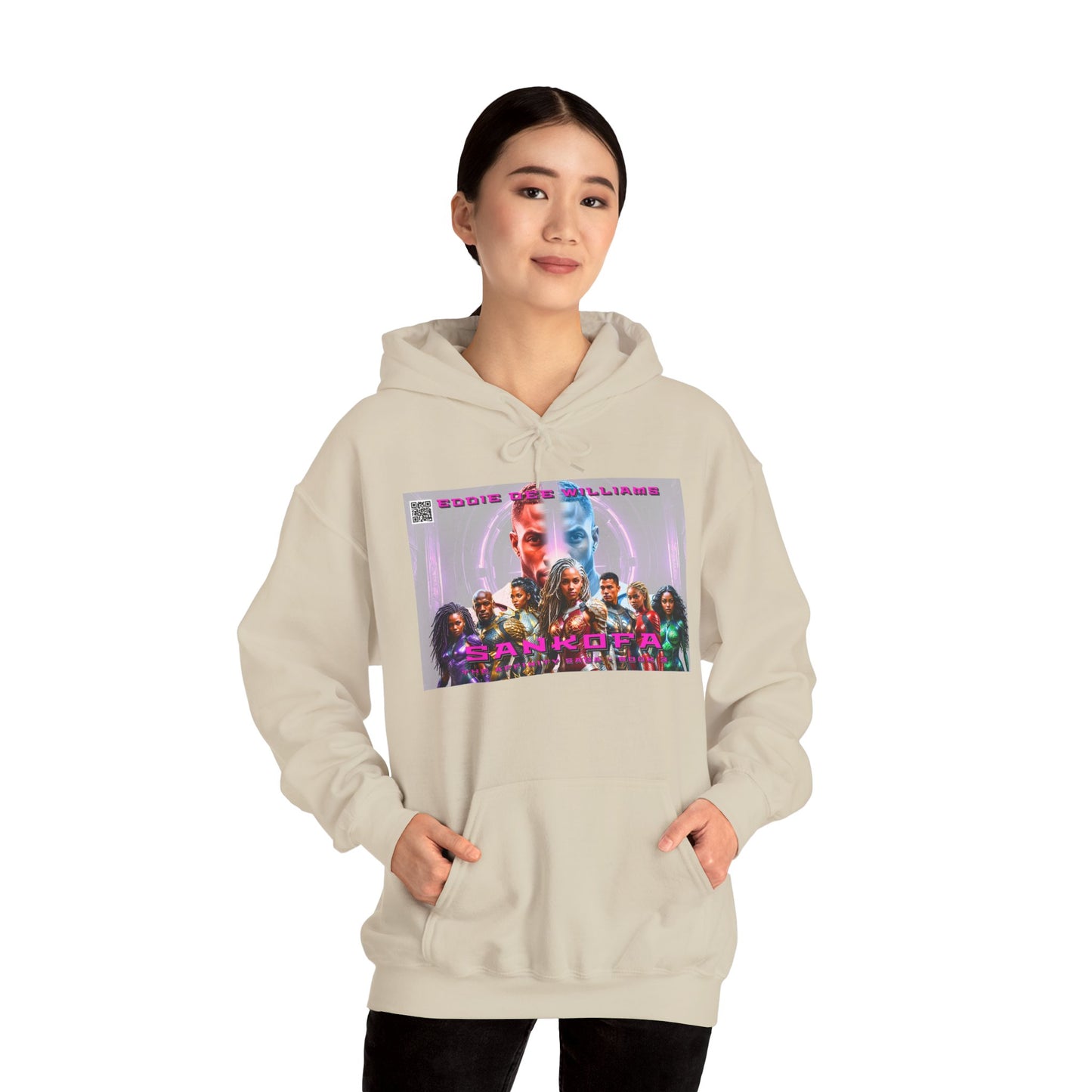 Sankofa Cover Hoodie — Graphic Sweatshirt