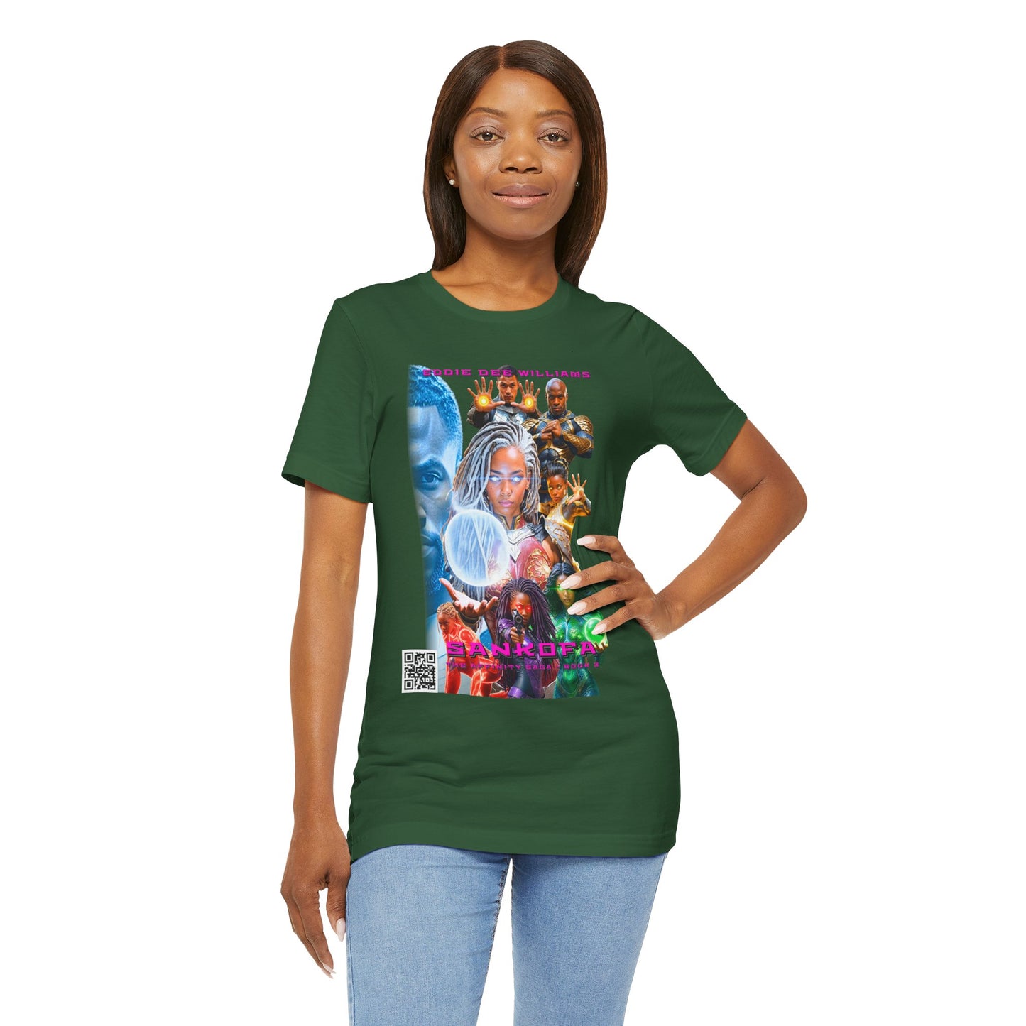 Sankofa Alternate Book Cover Unisex Tee