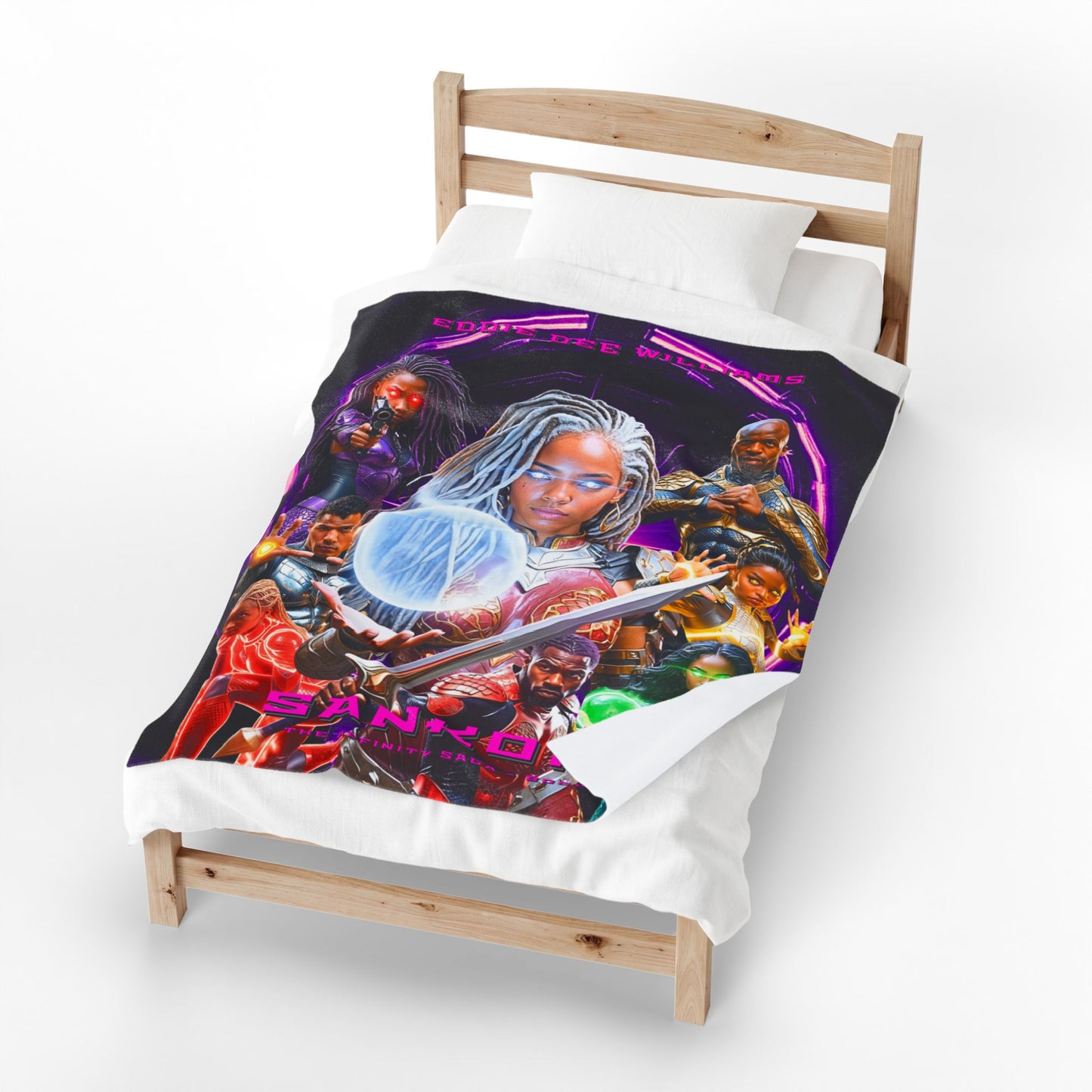 Sankofa Alternate Cover Velveteen Plush Blanket