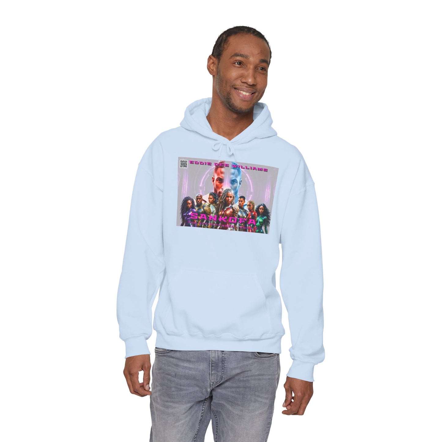 Sankofa Cover Hoodie — Graphic Sweatshirt