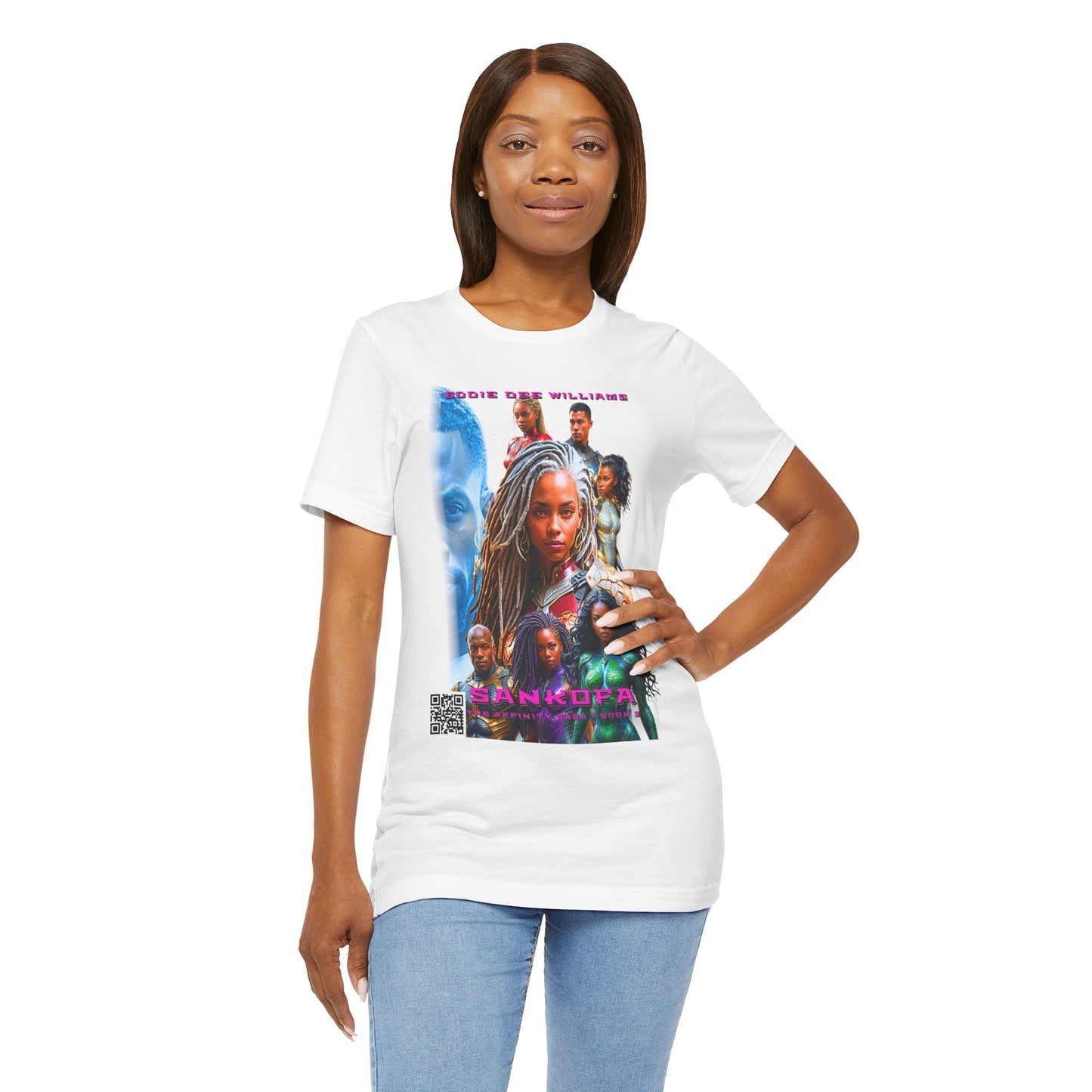 Sankofa Book Cover Unisex Tee