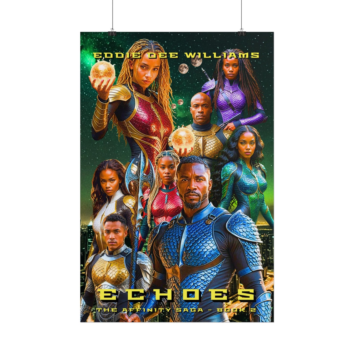Echoes Book Cover Poster