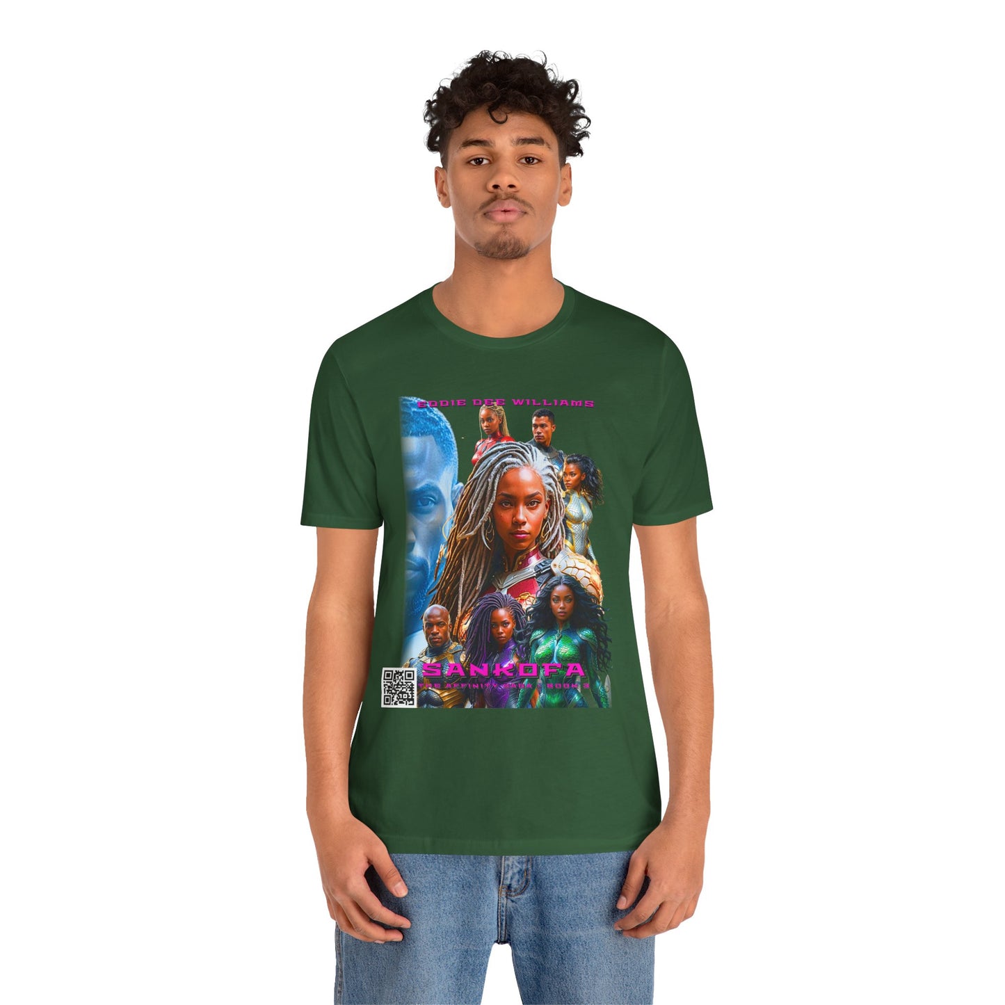 Sankofa Book Cover Unisex Tee