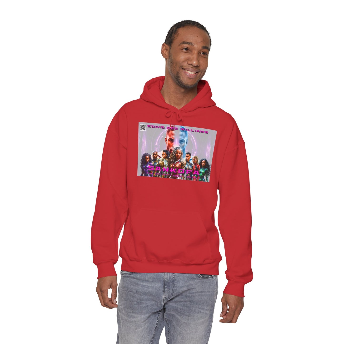 Sankofa Cover Hoodie — Graphic Sweatshirt