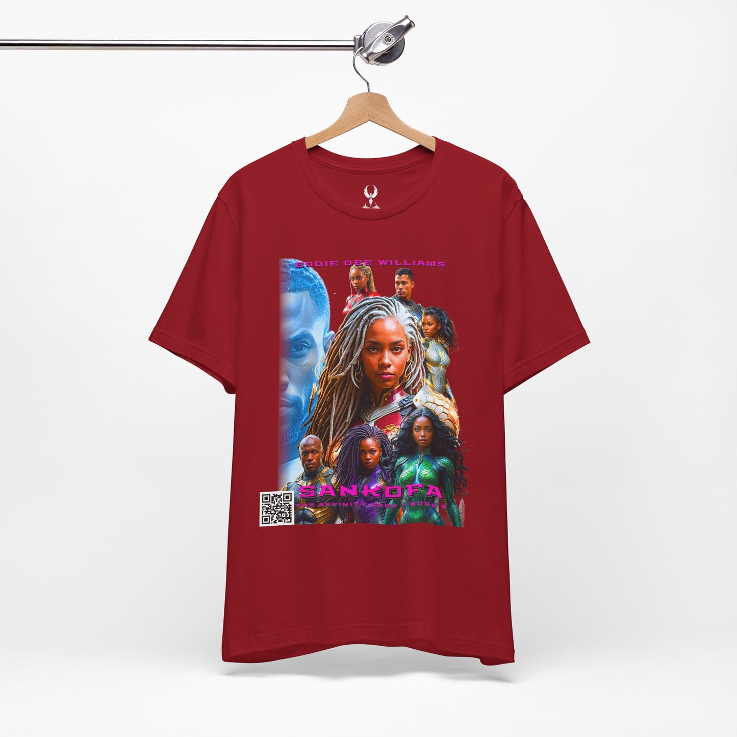 Sankofa Book Cover Unisex Tee