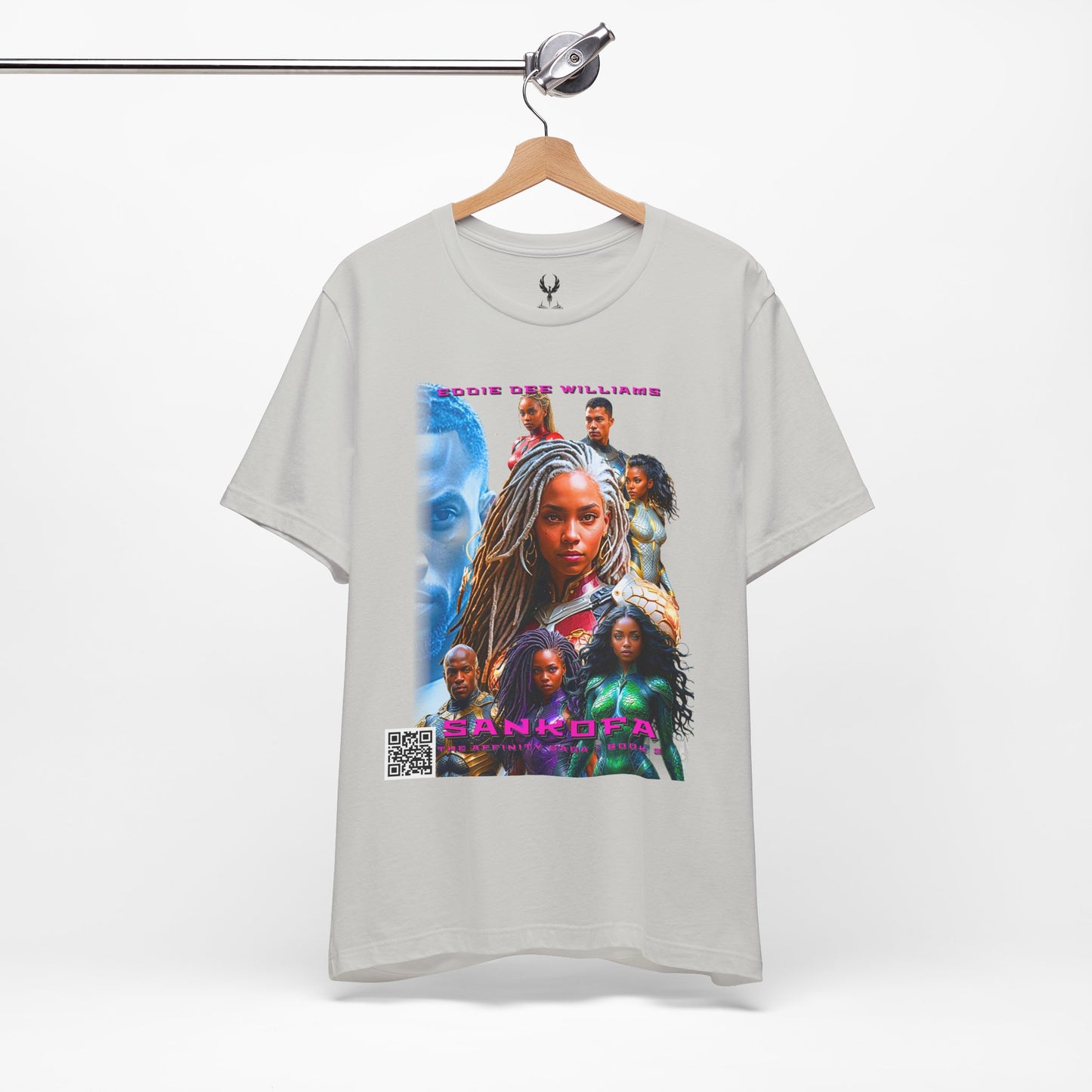 Sankofa Book Cover Unisex Tee