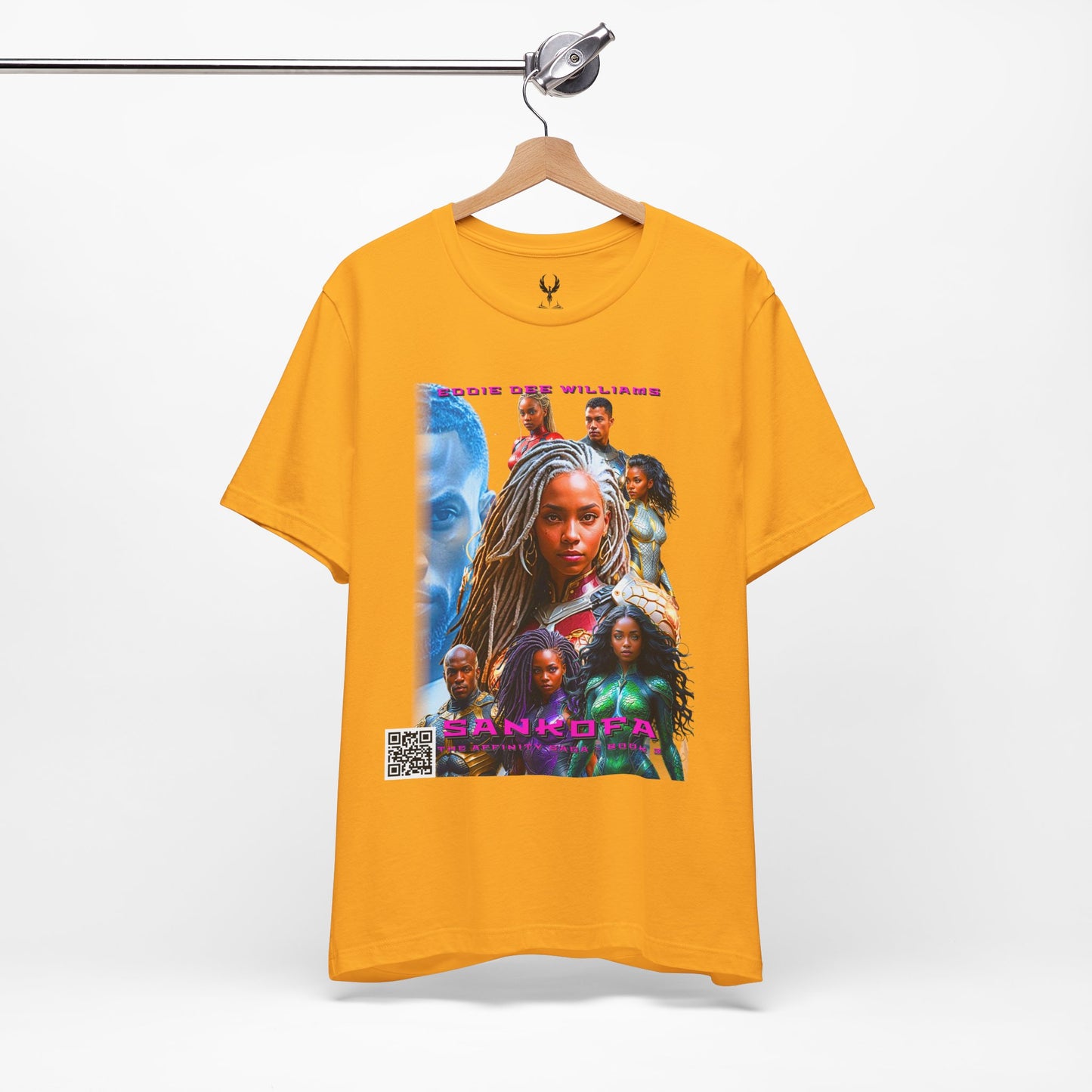 Sankofa Book Cover Unisex Tee