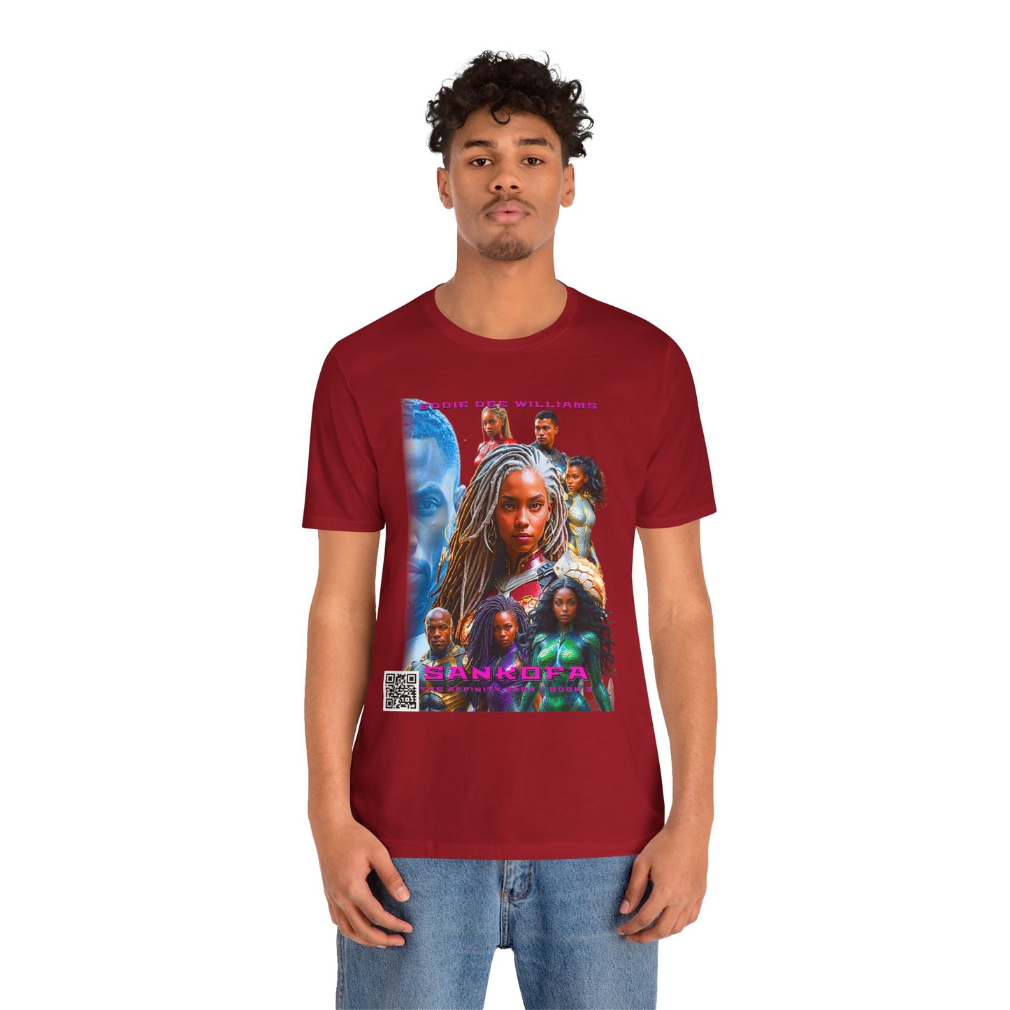 Sankofa Book Cover Unisex Tee