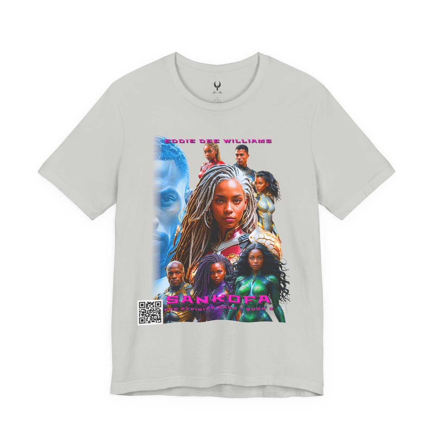 Sankofa Book Cover Unisex Tee