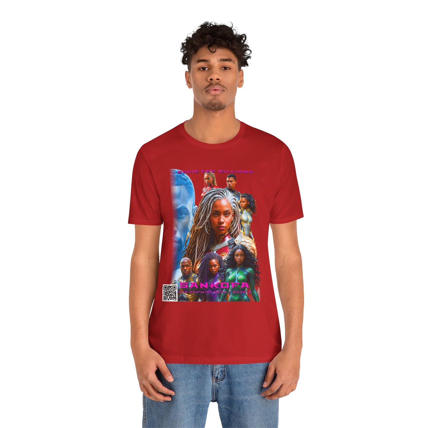 Sankofa Book Cover Unisex Tee