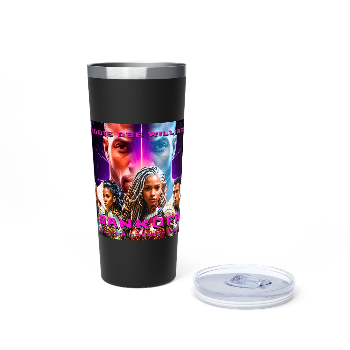 Sankofa Copper Vacuum Insulated Tumbler, 22oz