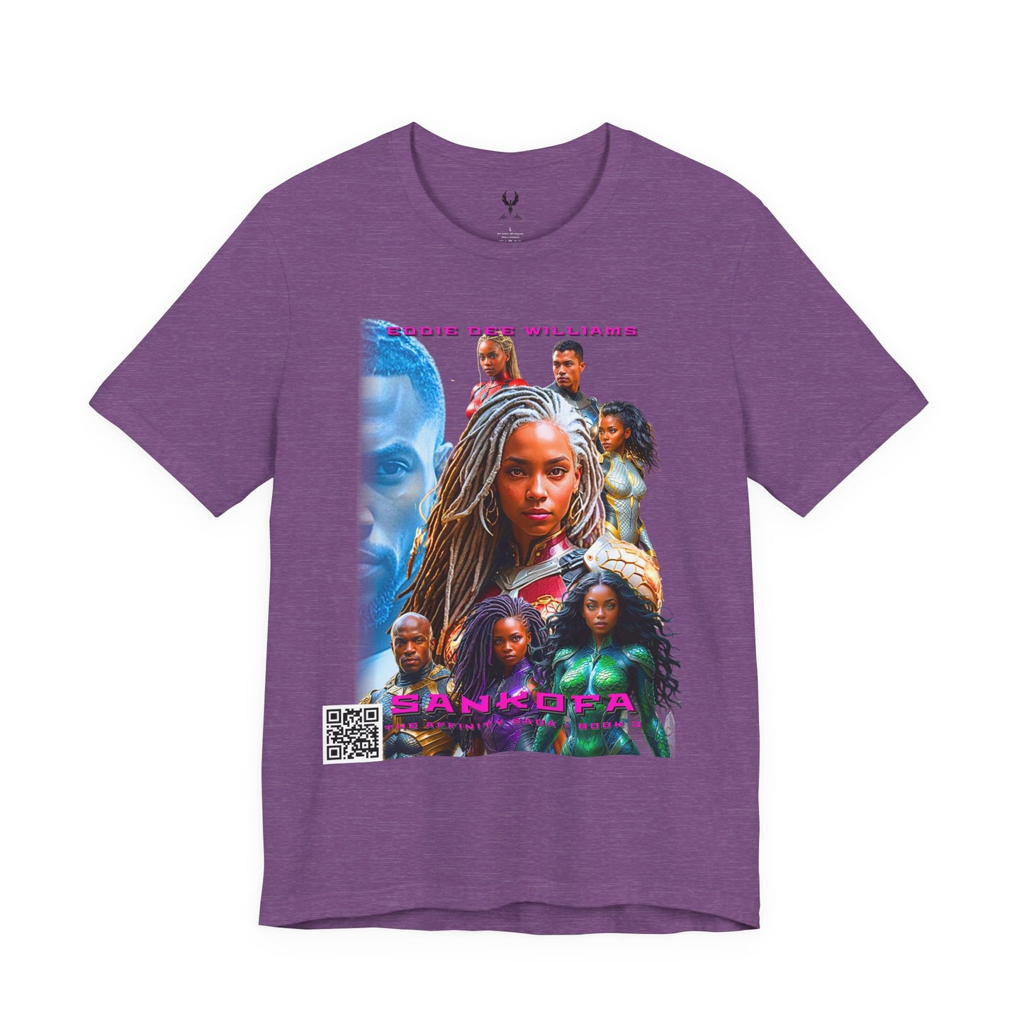 Sankofa Book Cover Unisex Tee