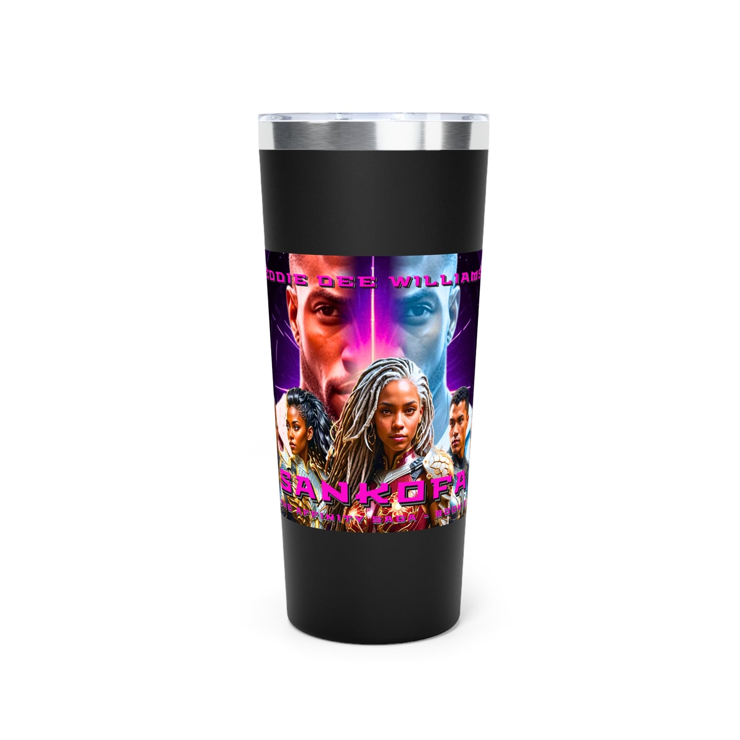 Sankofa Copper Vacuum Insulated Tumbler, 22oz