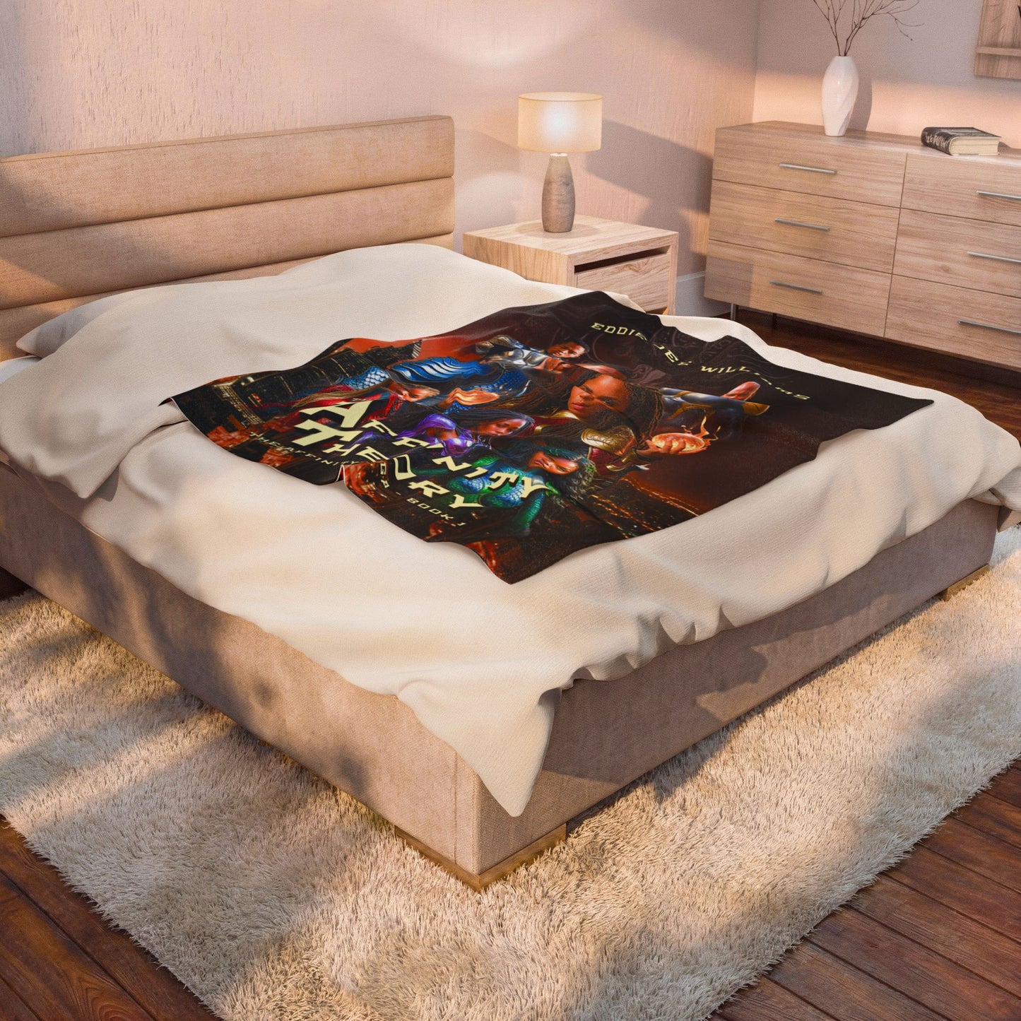 Affinity Theory Alternate Cover Velveteen Plush Blanket