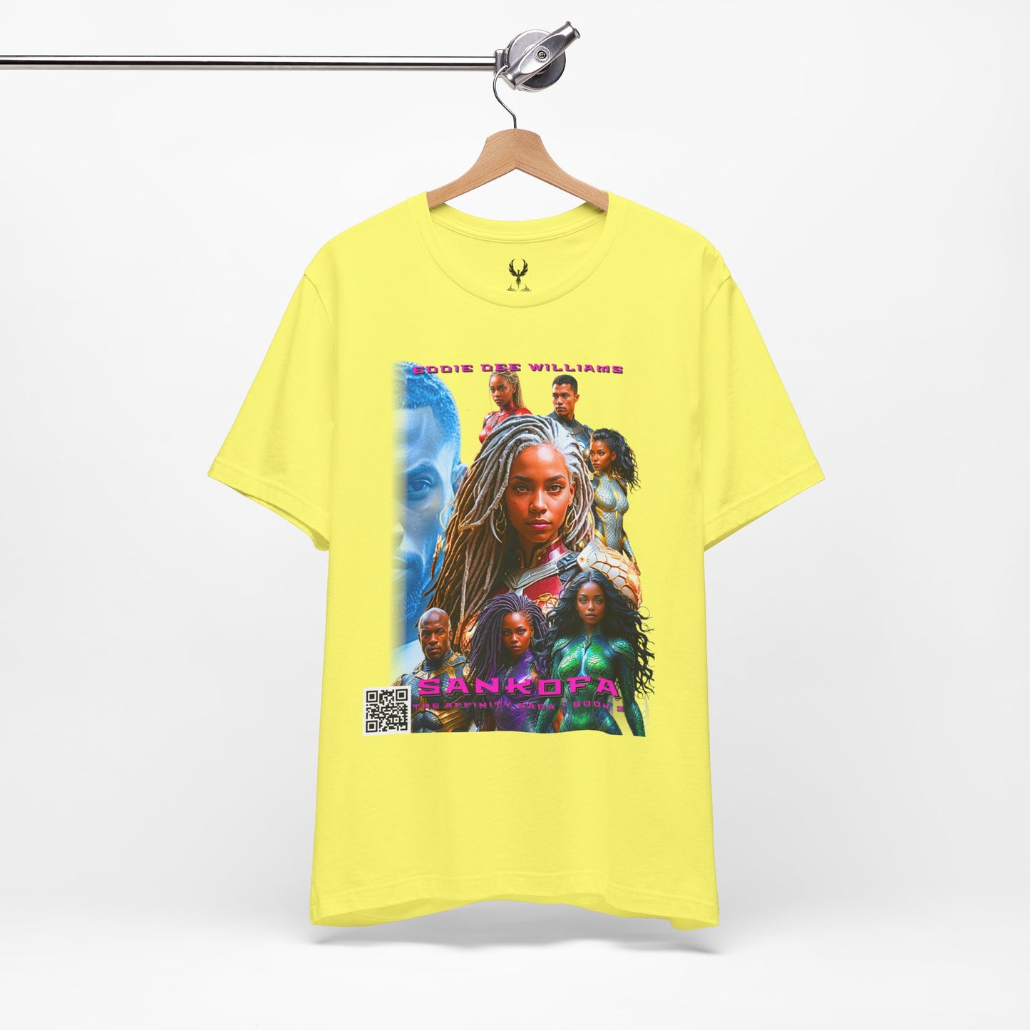 Sankofa Book Cover Unisex Tee