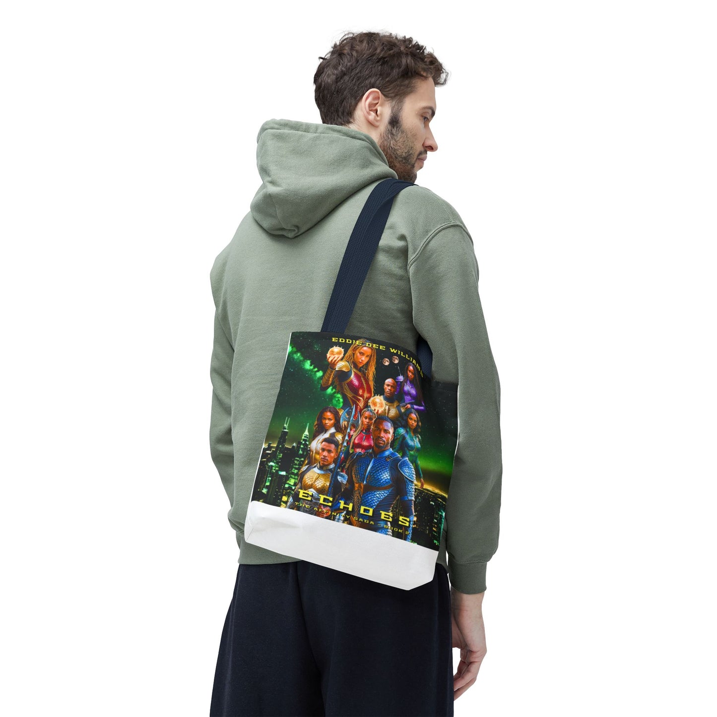 Echoes Cover with Rebirth Logo - All-Over Print Tote Bag