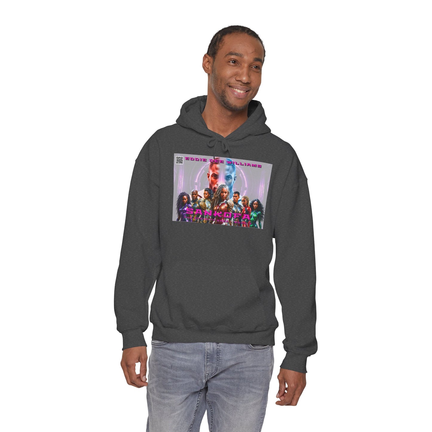 Sankofa Cover Hoodie — Graphic Sweatshirt