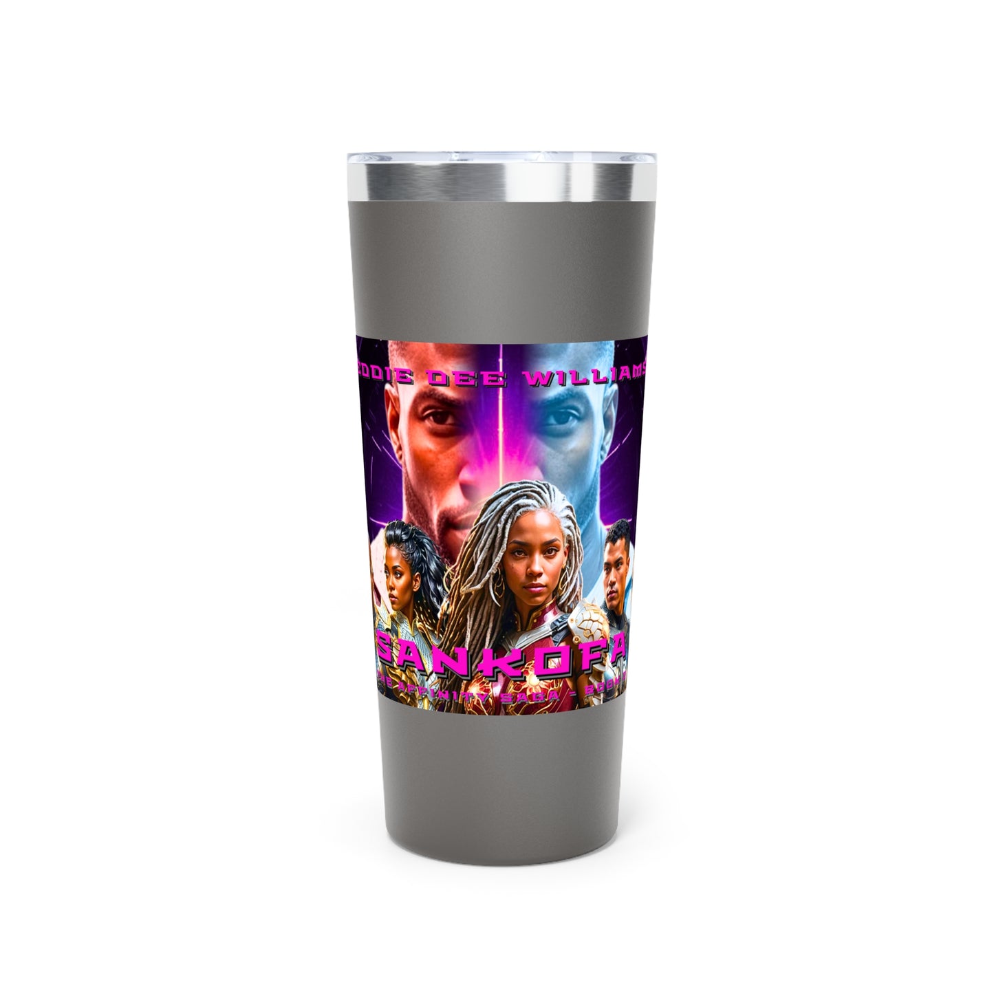 Sankofa Copper Vacuum Insulated Tumbler, 22oz