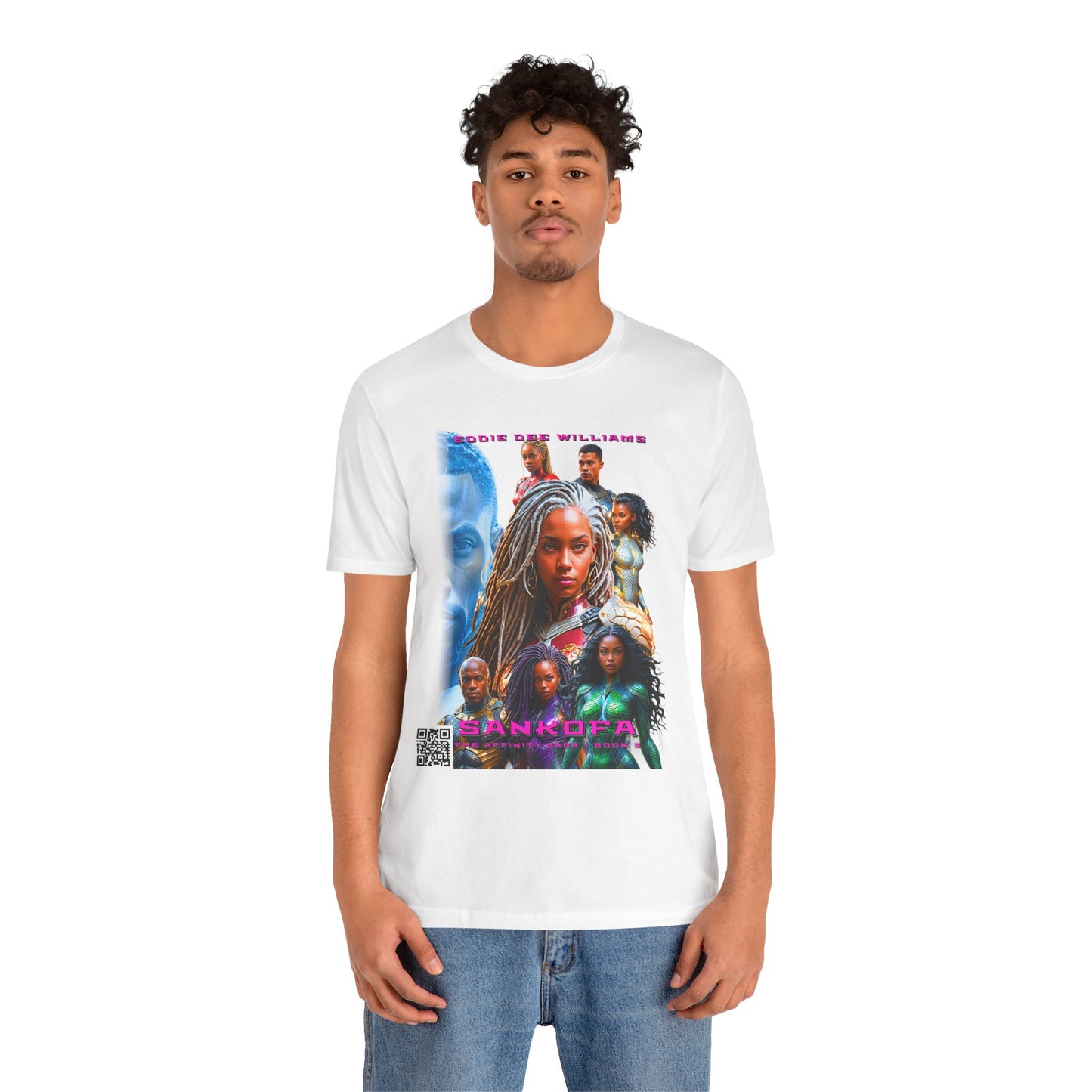Sankofa Book Cover Unisex Tee