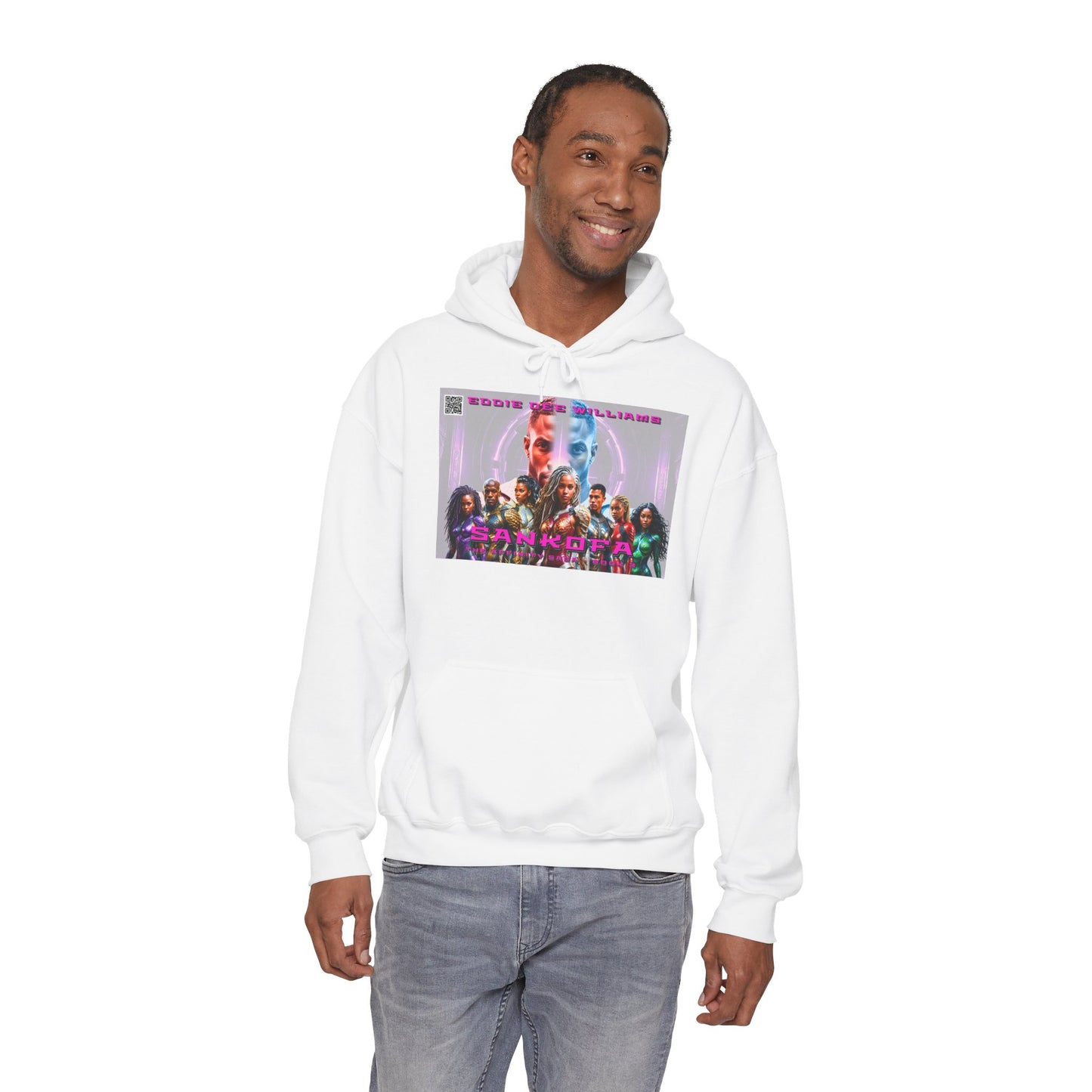 Sankofa Cover Hoodie — Graphic Sweatshirt