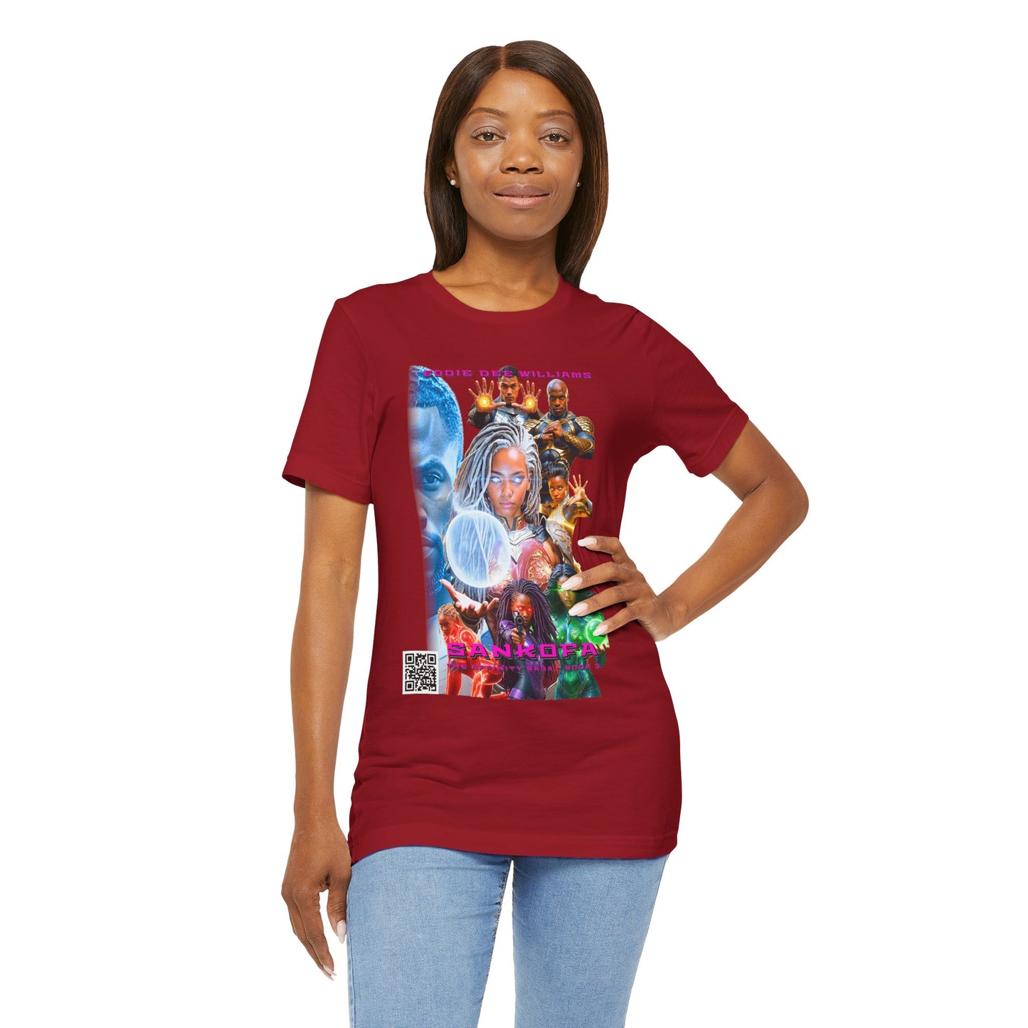 Sankofa Alternate Book Cover Unisex Tee