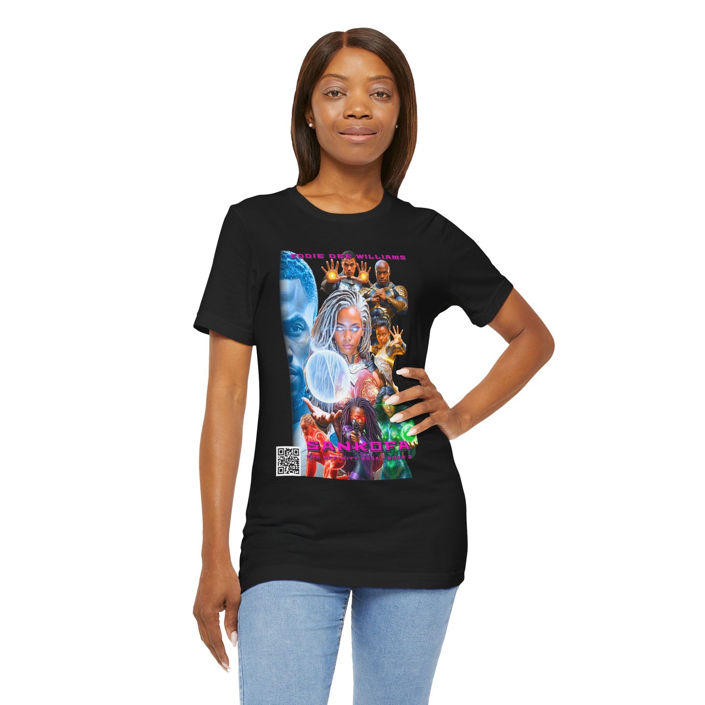 Sankofa Alternate Book Cover Unisex Tee
