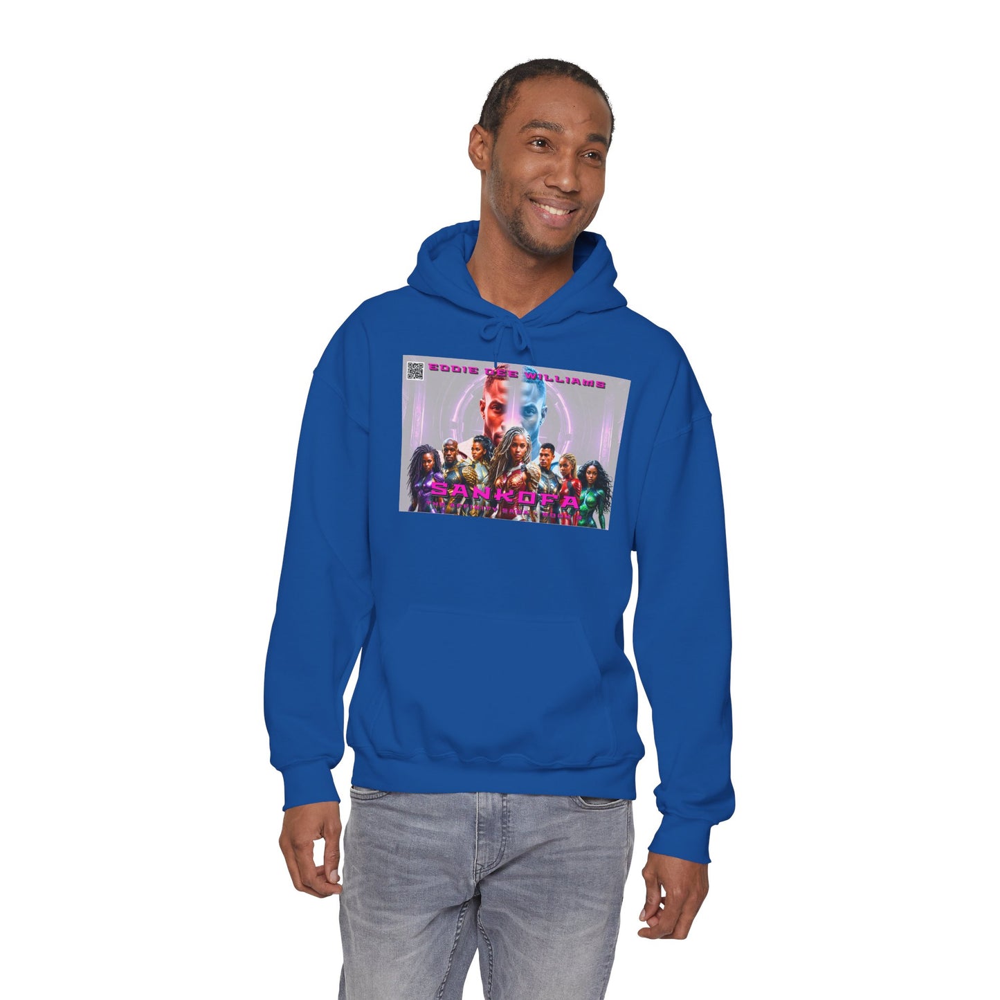 Sankofa Cover Hoodie — Graphic Sweatshirt