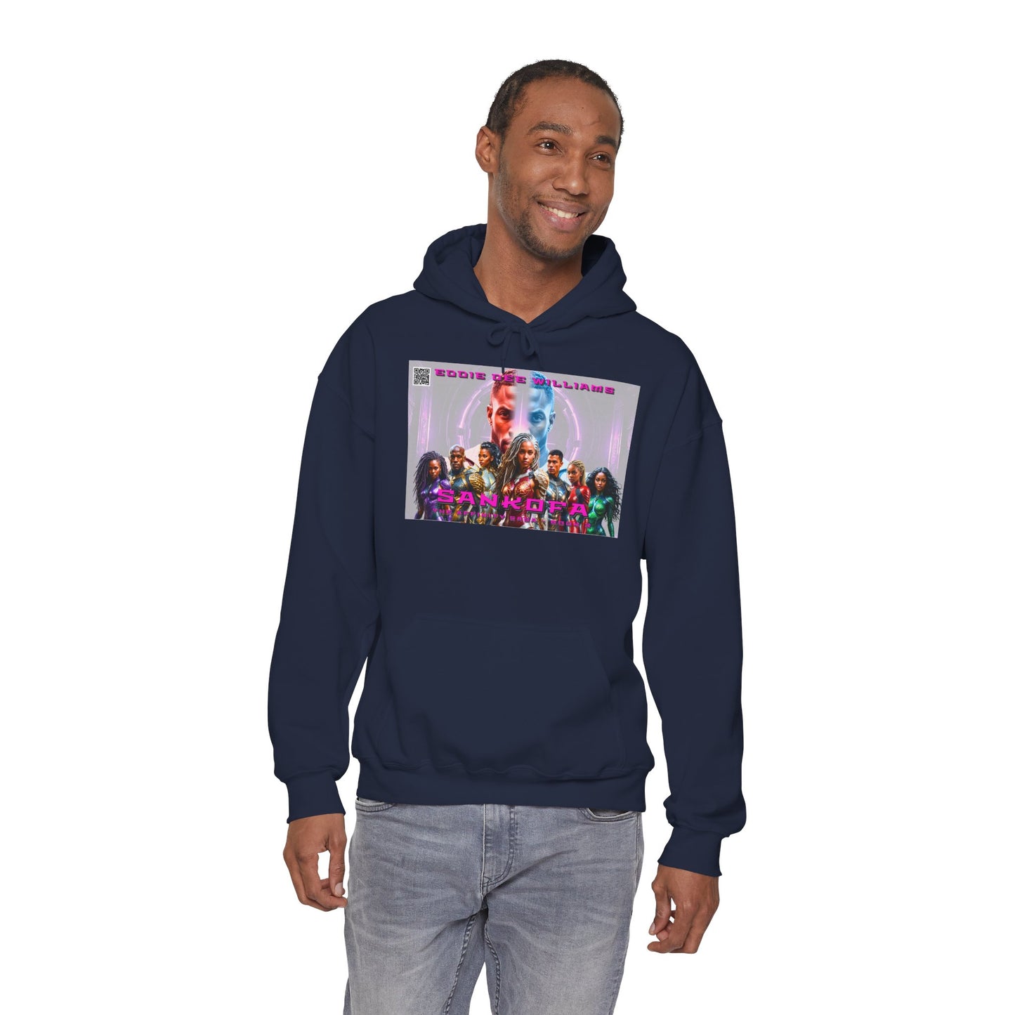 Sankofa Cover Hoodie — Graphic Sweatshirt
