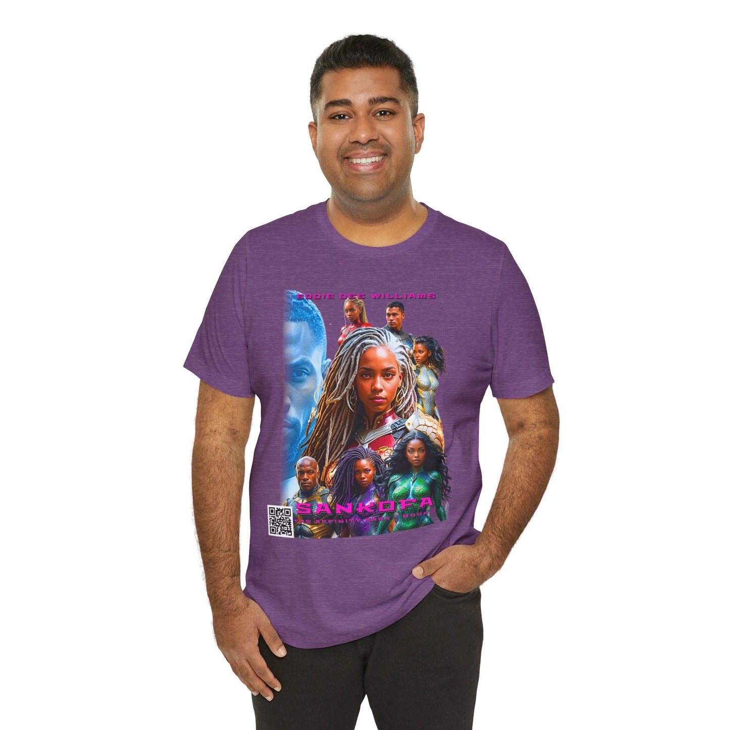 Sankofa Book Cover Unisex Tee