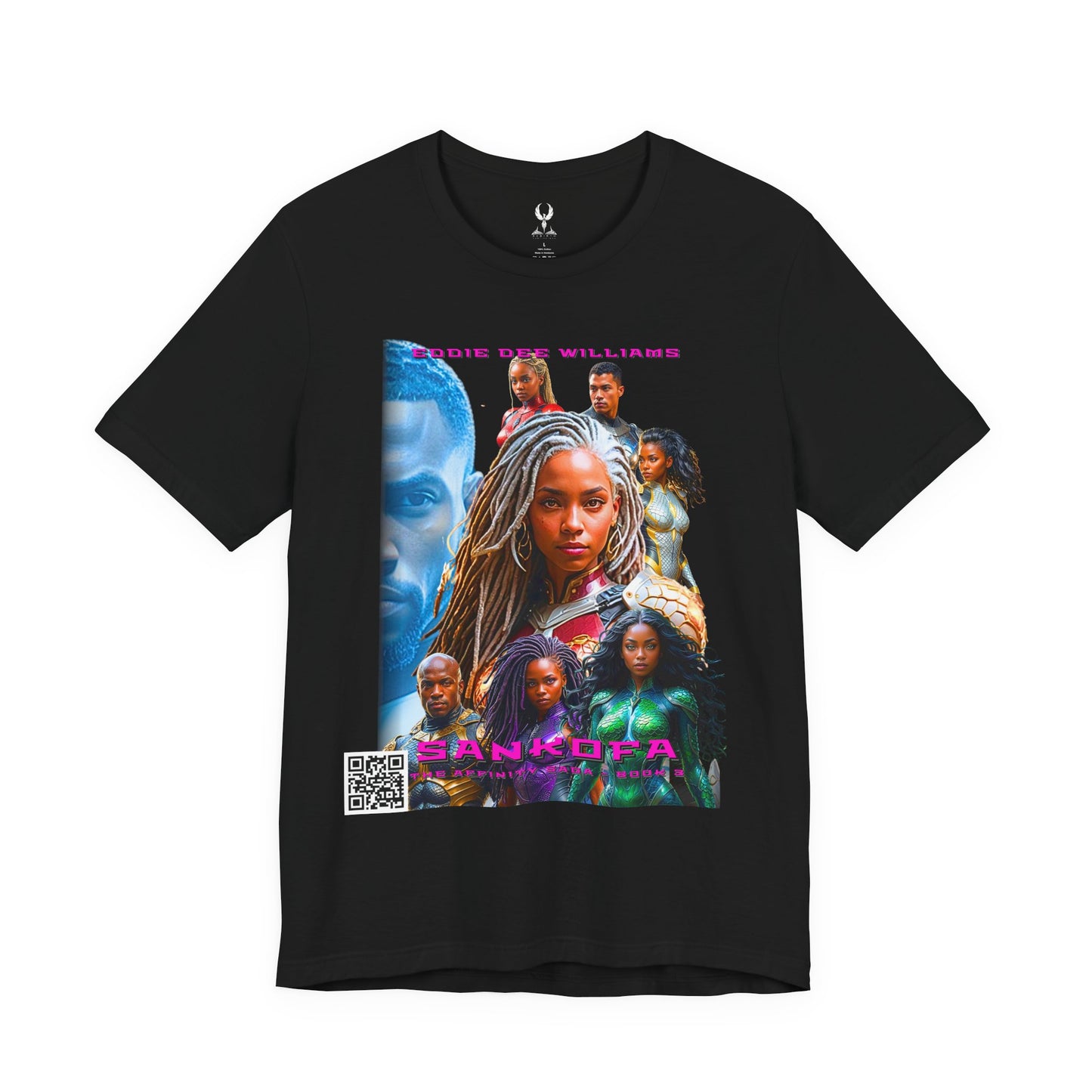 Sankofa Book Cover Unisex Tee