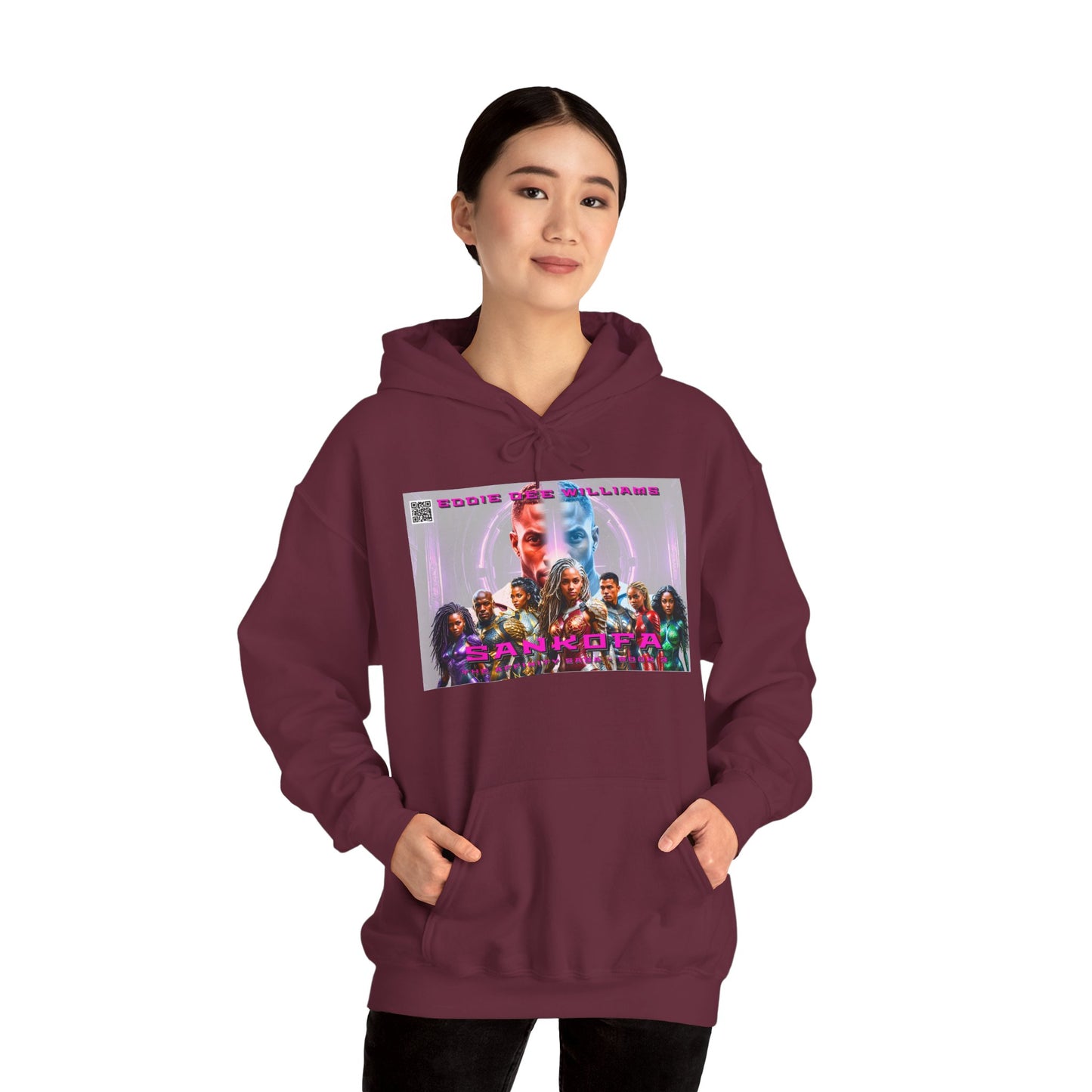 Sankofa Cover Hoodie — Graphic Sweatshirt
