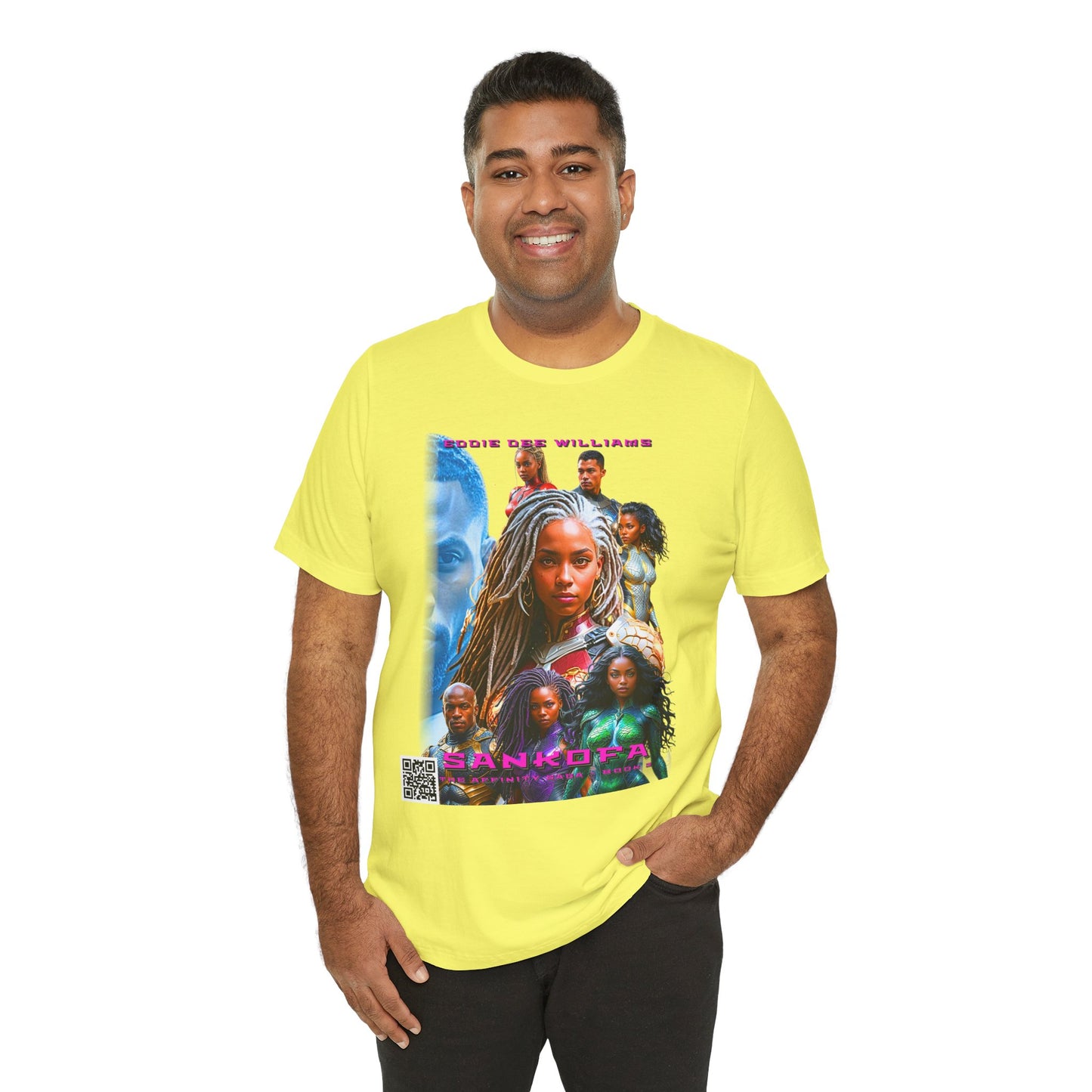 Sankofa Book Cover Unisex Tee