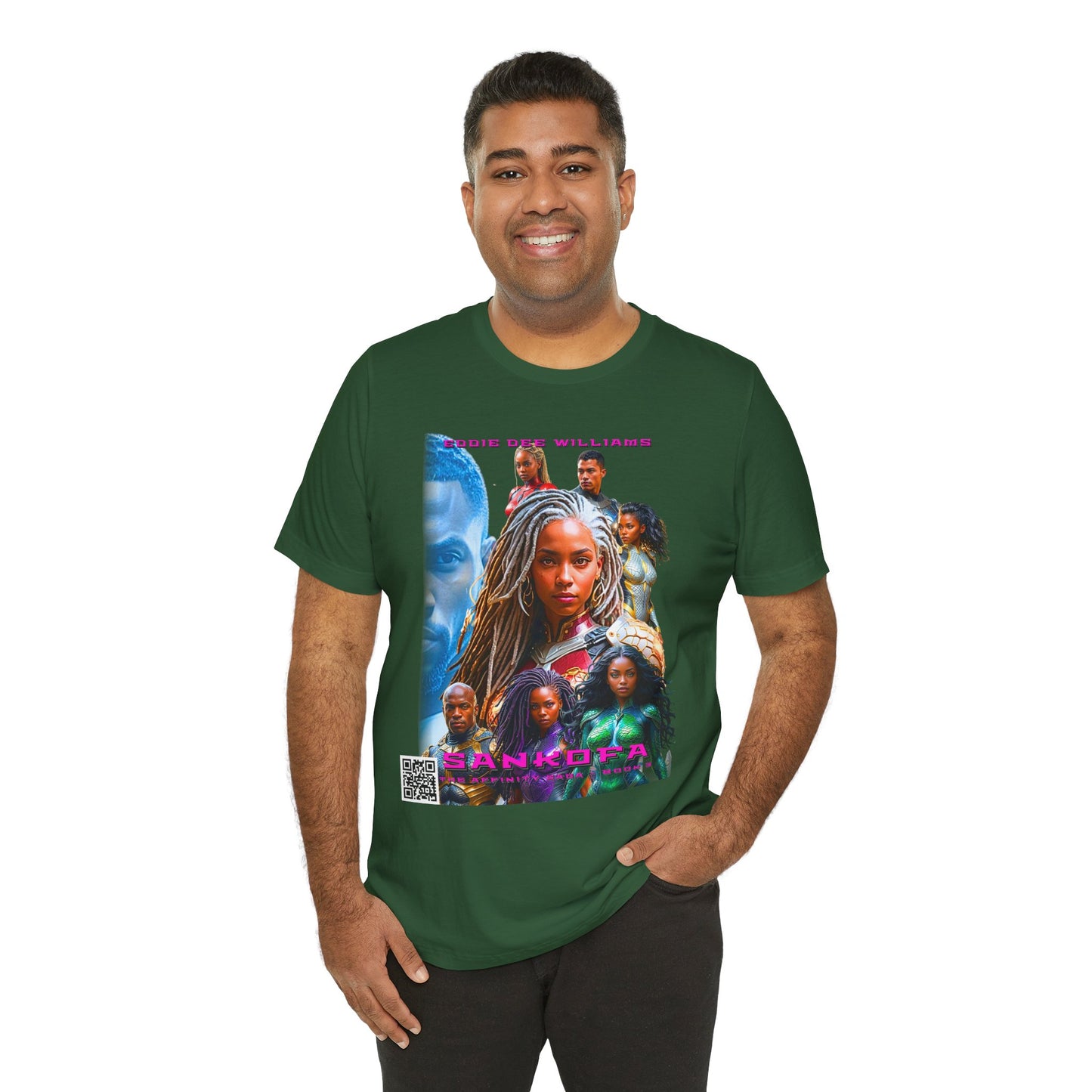 Sankofa Book Cover Unisex Tee